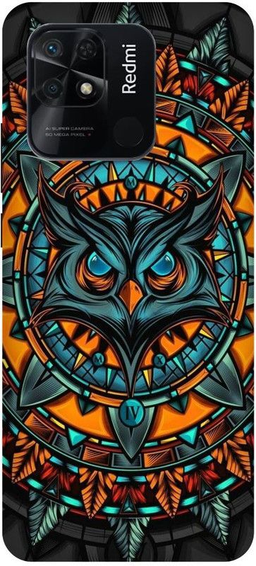 play fast Back Cover for REDMI 10, MZB0B6OIN, OWL, NIGHT, WATCH, ABEJ, BEOGRAD, TRIPPY  (Multicolor, Hard Case, Pack of: 1)