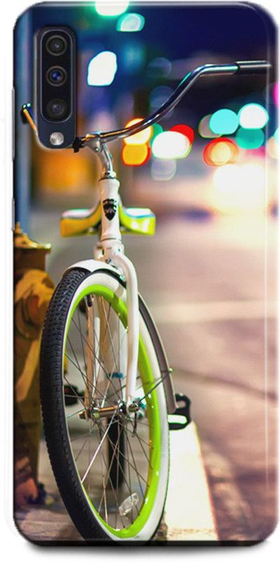 INDICRAFT Back Cover for Samsung Galaxy A50s, Cycle, Printed  (Multicolor, Shock Proof, Pack of: 1)