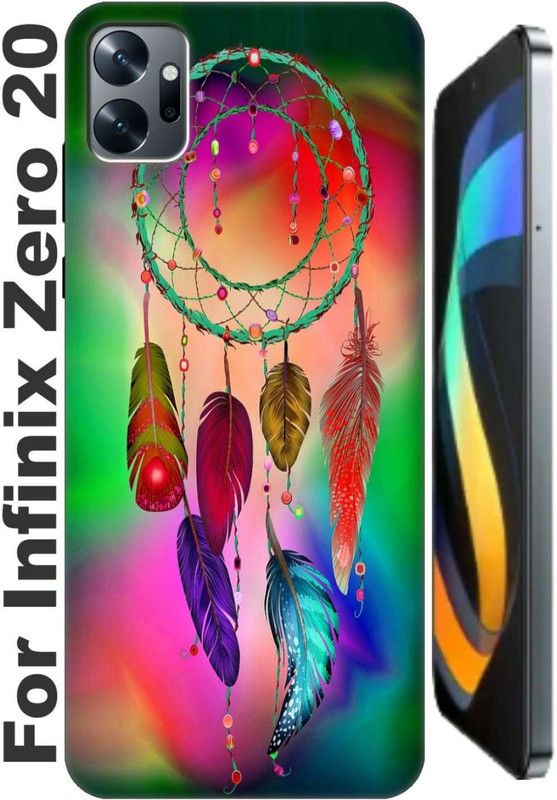 RDcon Back Cover for Infinix Zero 20 2812  (Multicolor, Silicon, Pack of: 1)