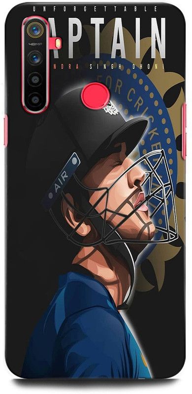 ORBIQE Back Cover for Realme 5 Pro 1971 MS DHONI 7, MAHENDRA SINGH DHONI, DHONI, CRICKET, JERSEY  (Multicolor, Hard Case)