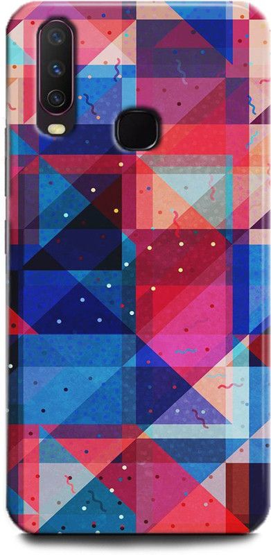 INDICRAFT Back Cover for Vivo Y17, Vivo 1902, Mandala Colorful, Printed  (Multicolor, Shock Proof, Pack of: 1)