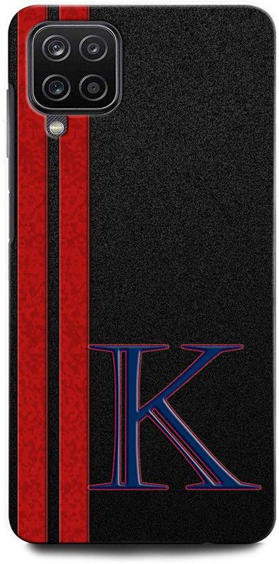 INTELLIZE Back Cover for SAMSUNG Galaxy F62 K, K LETTER, K DESIGN, K ALPHABET, K NAME  (Multicolor, Hard Case, Pack of: 1)