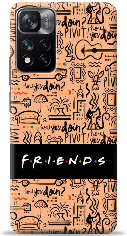 Cover King Back Cover for Mi 11i Hypercharge  (Pink, Shock Proof, Pack of: 1)