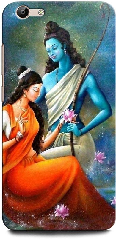 GRAFIQE Back Cover for Vivo Y66/ Vivo Y67 1609 SHIVJI, LORD SHIVA, MAHADEV, BHOLENATH, PARVATI  (Multicolor, Shock Proof, Pack of: 1)