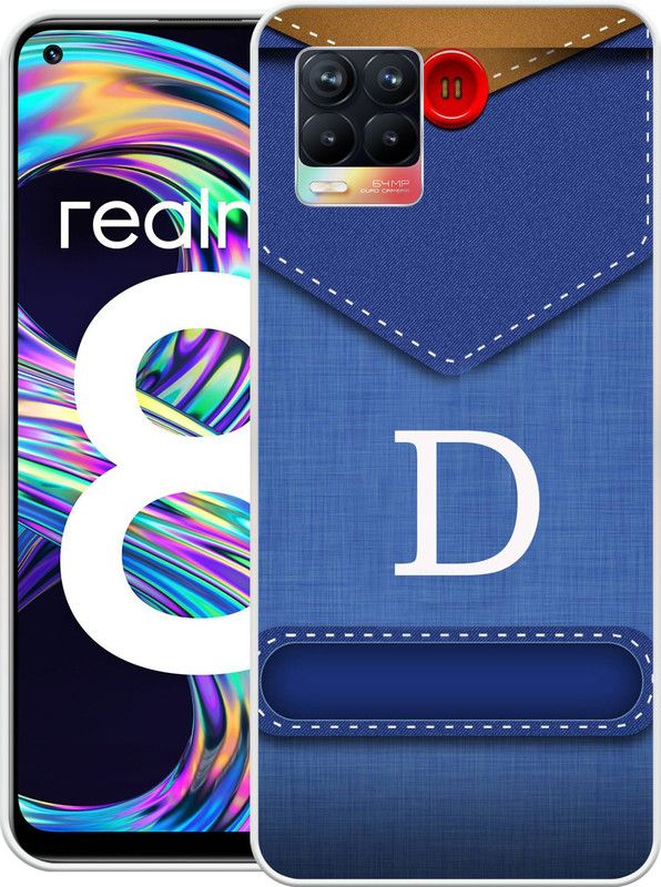 Smart Cases Back Cover for Realme 8 Pro Back Cover  (Blue, Grip Case, Silicon, Pack of: 1)