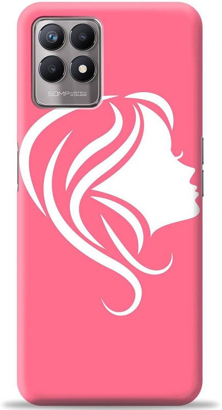 Loffar Back Cover for Realme Narzo 50  (Pink, Shock Proof, Pack of: 1)