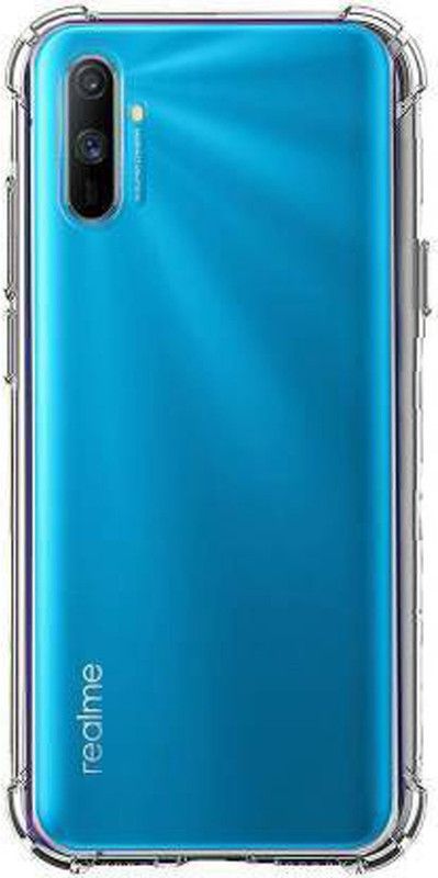 shellmo Back Cover for Realme C3  (Transparent, Shock Proof, Pack of: 1)