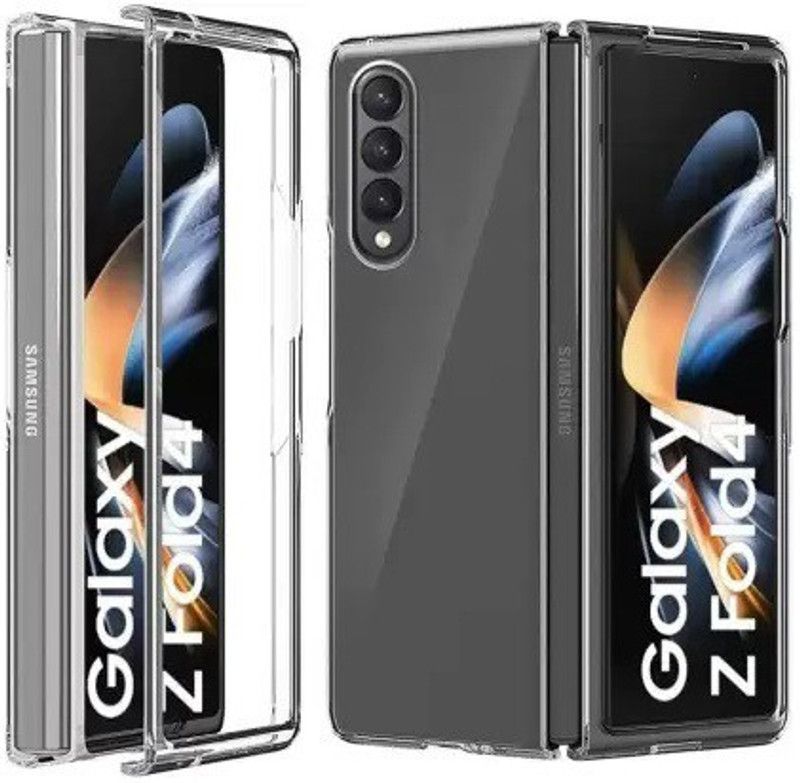 BRENZZ Back Cover for Samsung Galaxy Z Fold4 5G  (Transparent, Shock Proof, Pack of: 1)