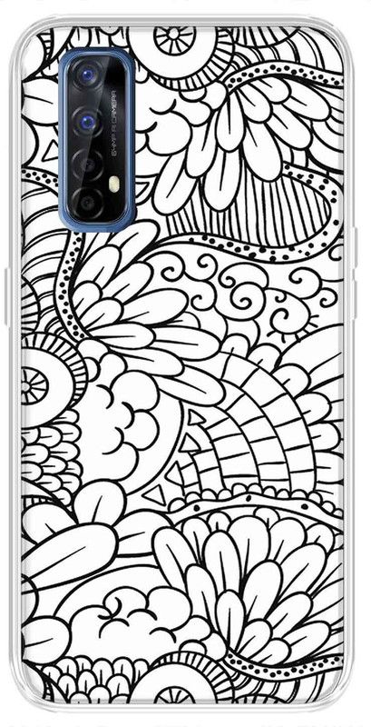 CaseRepublic Back Cover for Realme 7 / Narzo 30 4G / Narzo 20 Pro  (Multicolor, Silicon, Pack of: 1)