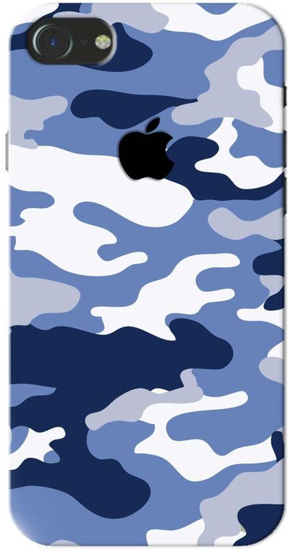Casemaker Back Cover for Iphone 7 Logo Cut  (Multicolor, Hard Case)