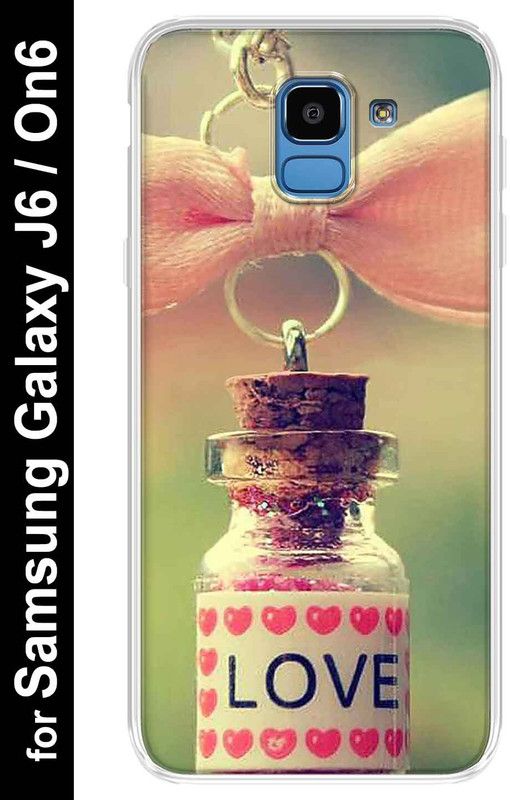 CaseRepublic Back Cover for Samsung Galaxy J6, Samsung Galaxy On6  (Multicolor, Flexible, Silicon, Pack of: 1)