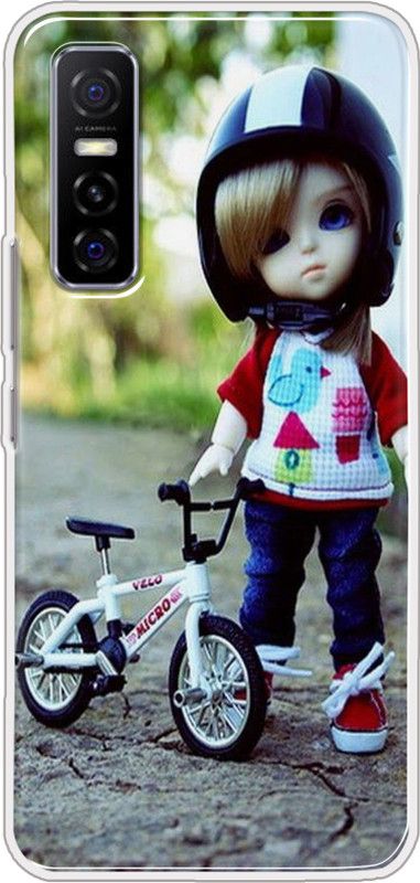 Cooltrend Back Cover for Vivo Y73s Designer Back Cover  (Multicolor, Grip Case, Silicon, Pack of: 1)
