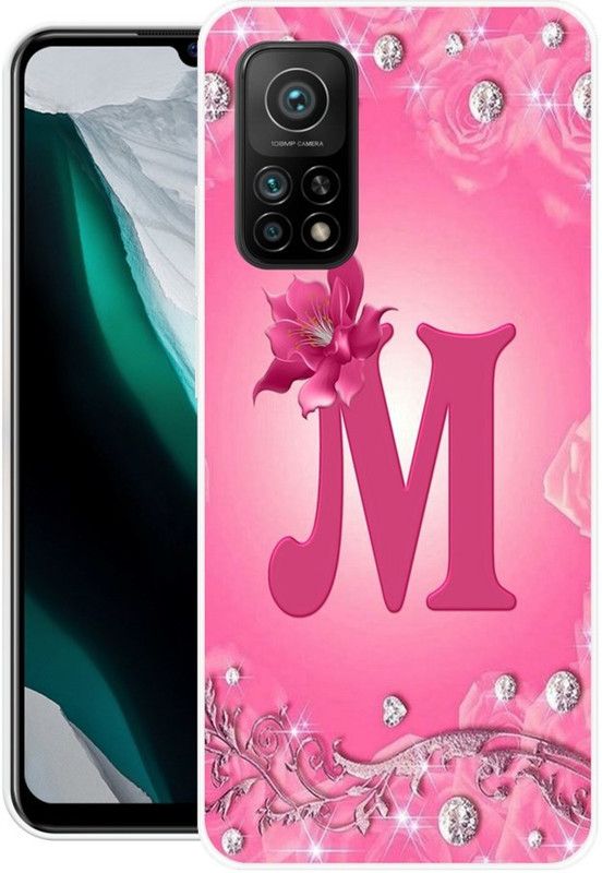 BLUEBUG Back Cover for Mi 10T Pro  (Pink, Grip Case, Silicon, Pack of: 1)