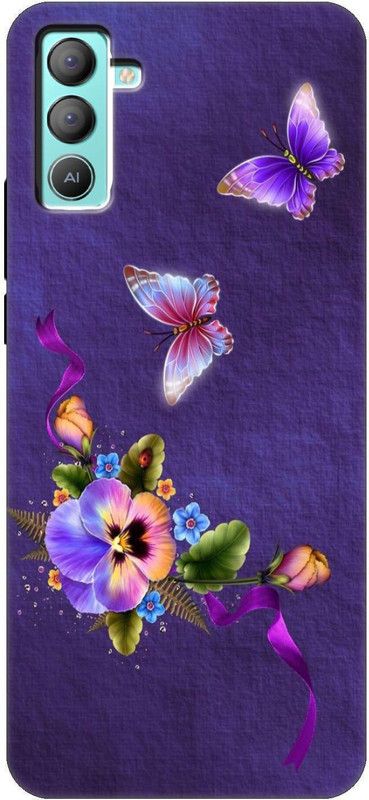 Print maker Back Cover for Tecno Pop 5 Lite Back Cover  (Multicolor, Dual Protection, Silicon)