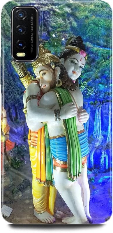FUGGA Back Cover for Vivo Y20i, V2027, HANUMAN, HANUMAN, JI, MARUTI, JAI, BAJRANG, BALI  (Multicolor, Hard Case, Pack of: 1)
