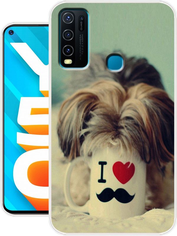 Allit Back Cover for Vivo Y30  (Multicolor, Dual Protection, Silicon, Pack of: 1)
