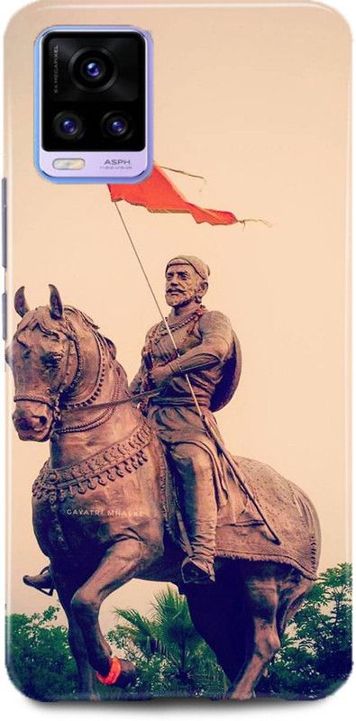 MP ARIES MOBILE COVER Back Cover for ViVO V21, V2050, SHIVAJI CHATRAPATI SHIVAJIMAHARAJ MARATHA HISTORY KING  (Multicolor, Hard Case, Pack of: 1)