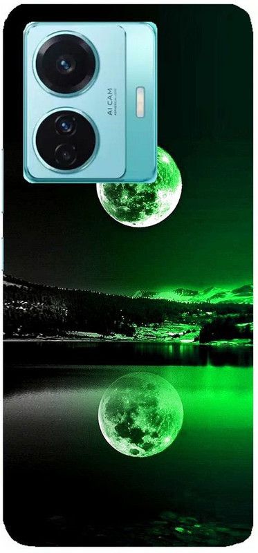 KIZIN Back Cover for Vivo T1 Pro 5G, iQOO Z6 Pro 5G  (Green, Black, Hard Case)