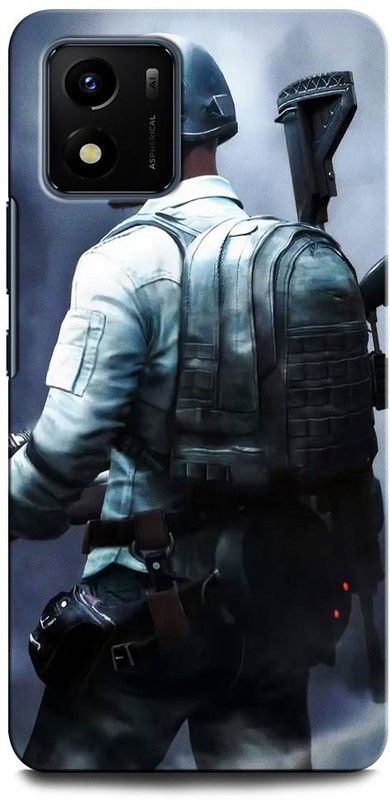 INTELLIZE Back Cover for VIVO Y15s PUBG, GAME, PLAYERUNKNOWNBATTLEGROUNDS  (Multicolor, Hard Case, Pack of: 1)