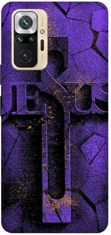 GRAFIQE Back Cover for REDMI Note 10 Pro Max M2101K6I JESUS, CRIST, JESUS SAVES CROSS, GOD, LORD JESUS  (Multicolor, Shock Proof, Pack of: 1)