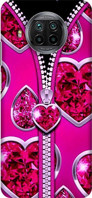 PNBEE Back Cover for Redmi Note 9 Pro 5G  (Pink, Hard Case, Pack of: 1)