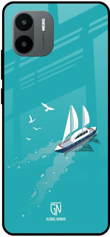 GLOBAL NOMAD Back Cover for Redmi A1+  (Multicolor, Grip Case, Pack of: 1)