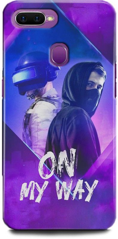 INTELLIZE Back Cover for Oppo F9/CPH1881 pubg,Printed  (Multicolor, Shock Proof, Pack of: 1)