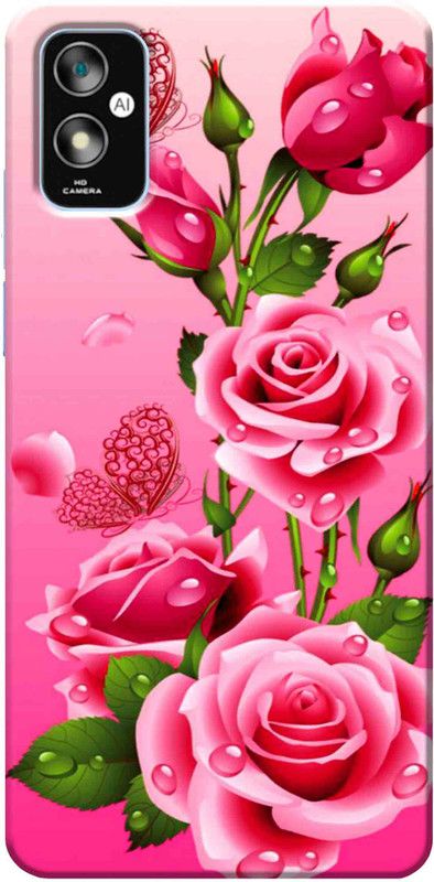 StroFit Back Cover for Itel A23S 2522  (Multicolor, Anti-radiation, Silicon, Pack of: 1)