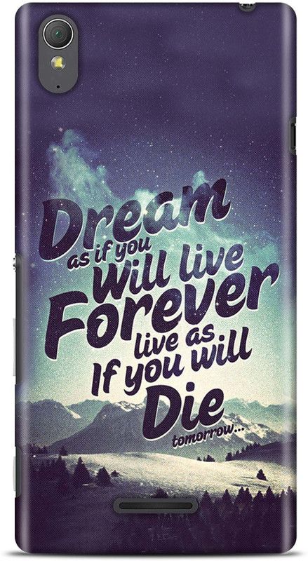 Sankee Back Cover for Sony Xperia T3  (Multicolor, Hard Case)