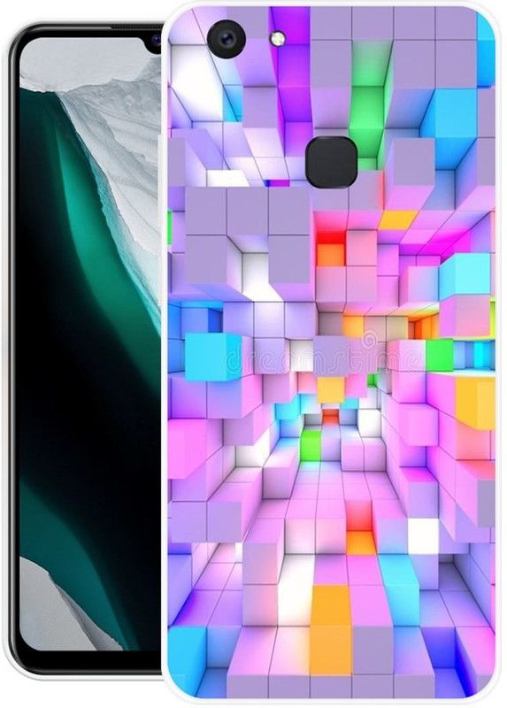 Krtagy Back Cover for VIVO V7  (Multicolor, Dual Protection, Silicon, Pack of: 259)