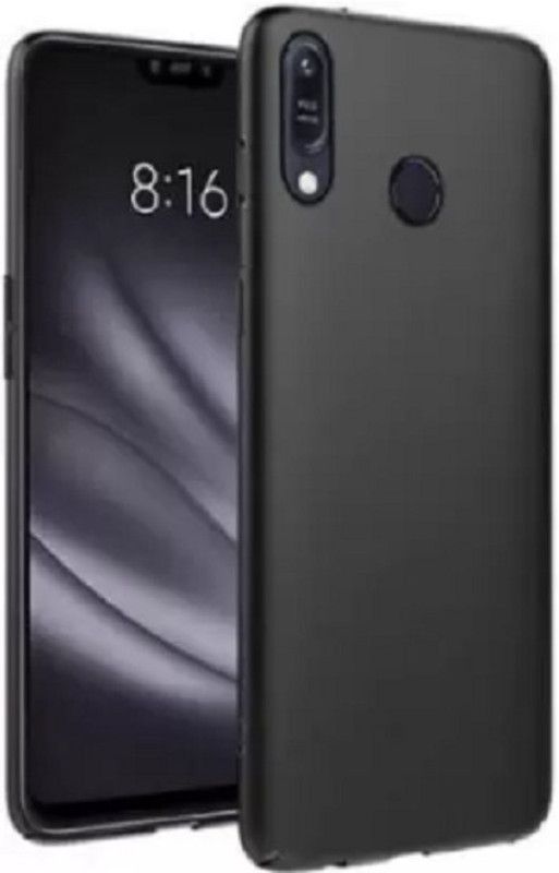 SravAlikA Back Replacement Cover for Vivo Y17  (Black, Flexible, Pack of: 1)