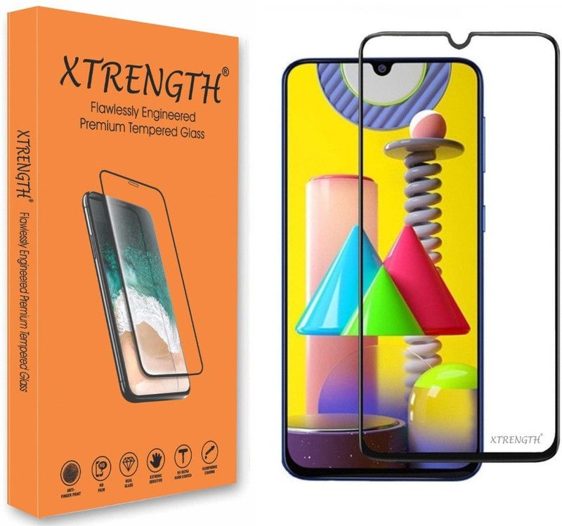 XTRENGTH Edge To Edge Tempered Glass for MOTOROLA E7 Power  (Pack of 1)