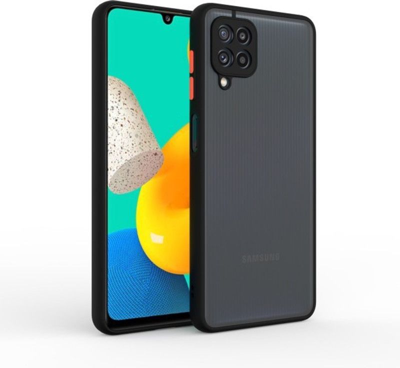 AJR Back Cover for Samsung Galaxy A22 4G  (Black, Hard Case, Pack of: 1)