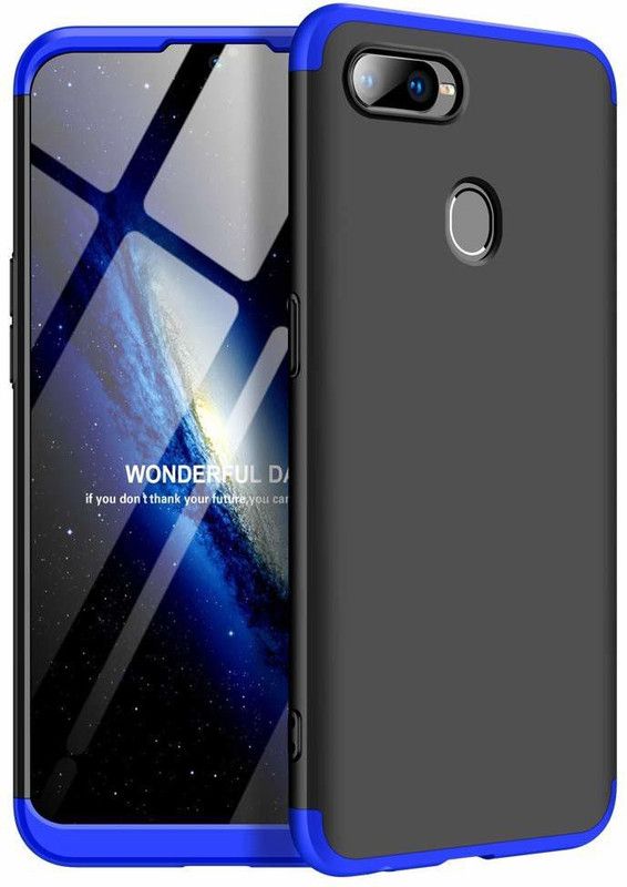 KWINE CASE Back Cover for OPPO A7, Oppo A5s  (Blue, Pack of: 1)