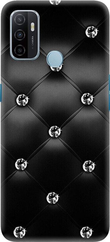 PNBEE Back Cover for Oppo A53, CPH2127, Oppo A53s, CPH2139, CPH2135 - Diamond Print  (Multicolor, Hard Case, Pack of: 1)