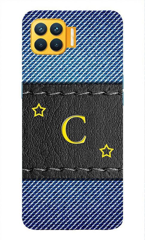 MY SWAG Back Cover for Oppo F17 PRO  (Blue, Black, Hard Case)