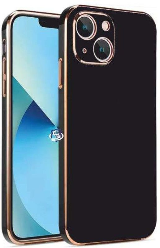 casohitech Back Cover for Apple iPhone 13 Mini Black  (Black, Silicon, Pack of: 1)