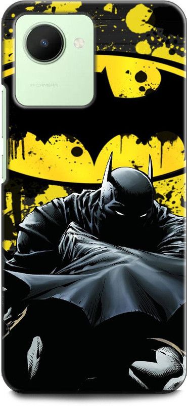 WallCraft Back Cover for Realme Narzo 50i Prime, RMX3506 BATMAN, LOGO, MASK, ARKHAM CITY, SUPERHERO  (Multicolor, Dual Protection, Pack of: 1)