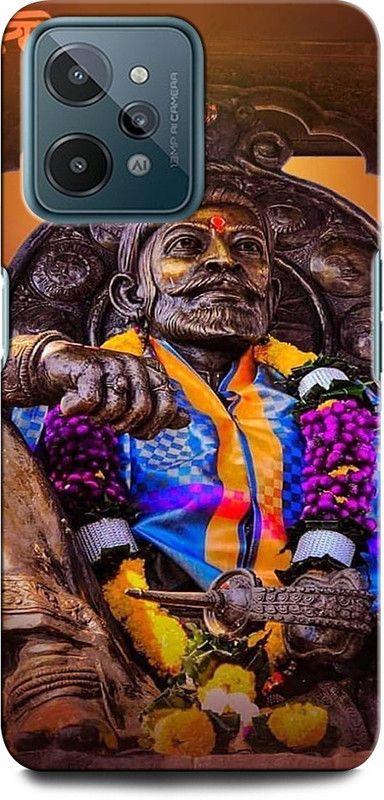 INTELLIZE Back Cover for Realme C31 SHIVAJI, CHATRAPATI SHIVAJI MAHARAJ, INDIAN KING  (Multicolor, Hard Case, Pack of: 1)