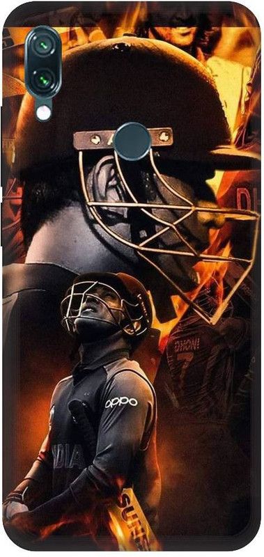 URCHIN Back Cover for Note 7MS Dhoni, Dhoni, CSK, Dhoni, Mahi, Cricket  (Multicolor, Shock Proof, Pack of: 1)