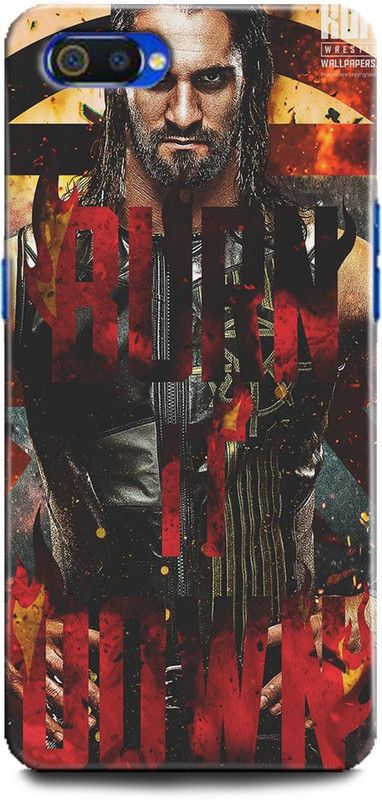 INTELLIZE Back Cover for Realme C2/RMX1945 Seth Rollins,Printed  (Multicolor, Shock Proof, Pack of: 1)
