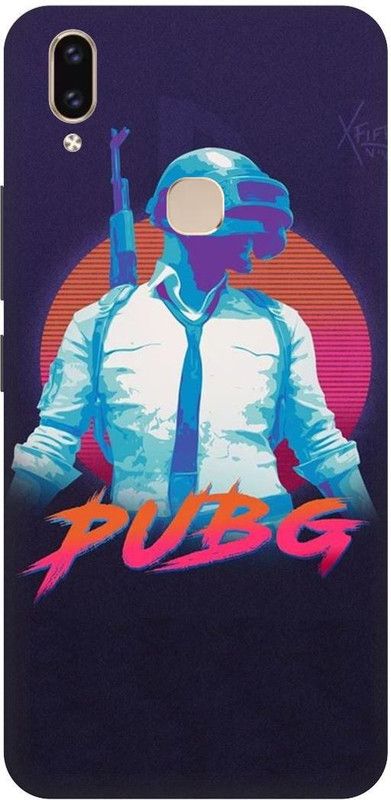 THE NARAYANA COLLECTIONS Back Cover for VIVO V9 YOUTH-1727-PUBG,SIGN,LOGO,FREE,FIRE  (Multicolor, Hard Case, Pack of: 1)