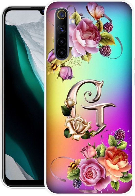 SIMAWAT Back Cover for Realme 6i  (Multicolor, Grip Case, Silicon)