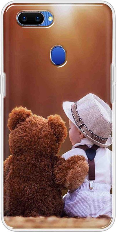 Cooldone Back Cover for OPPO A5  (Multicolor, Dual Protection, Silicon, Pack of: 1)