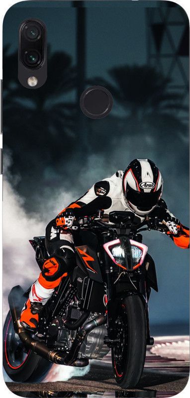 LIKELOOK Back Cover for Mi Redmi Note 7 Pro ( Ktm, Duke, Bike )  (Multicolor, Shock Proof, Pack of: 1)