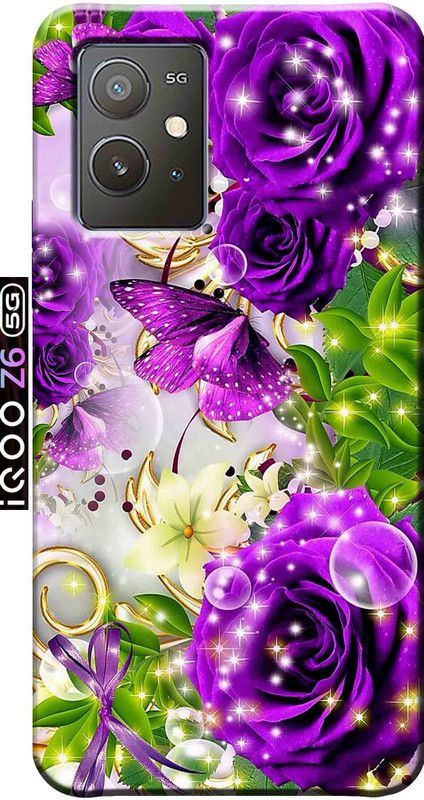 Rockerspot Back Cover for iQoo Z6 5G 2790  (Multicolor, Flexible, Silicon)