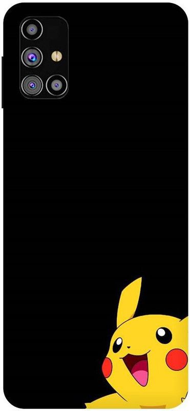 URCHIN Back Cover for Samsung M30s Pikachu, Cartoon, Pokemon, Cute, Pikachu Pokemon, Love  (Multicolor, Shock Proof, Pack of: 1)