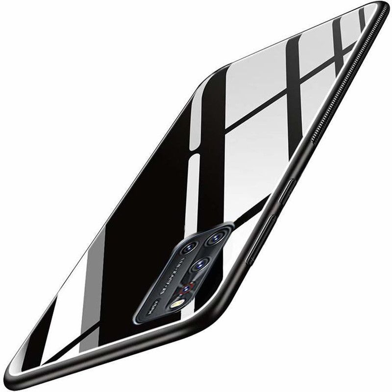 ELEF Back Cover for Vivo V19  (Black, Camera Bump Protector)