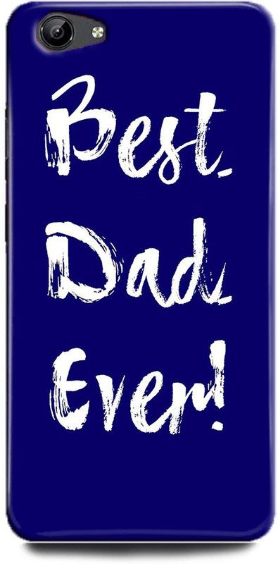 FIKORA Back Cover for Vivo Y71/1724 BEST DAD EVER PRINTED  (Multicolor, Hard Case, Pack of: 1)