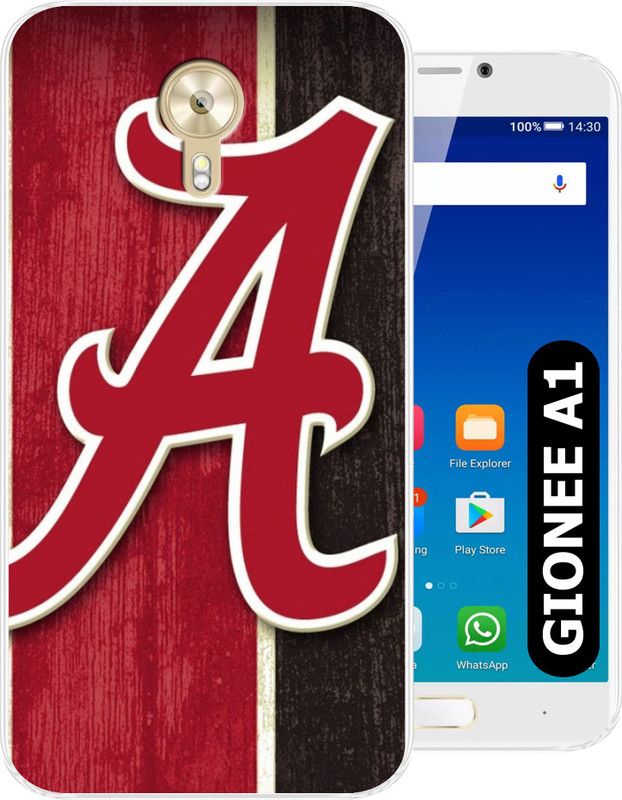 Unitrend Back Cover for Gionee A1  (Red, Silicon, Pack of: 1)